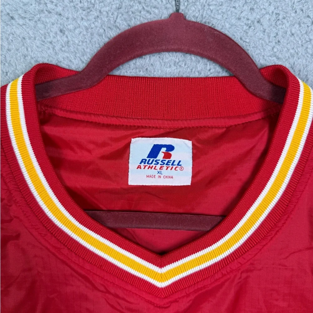 Vintage‎ y2k Iowa State Cyclones pullover Windbreaker
